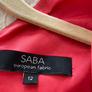 Beautiful dress salmon colored kneelength